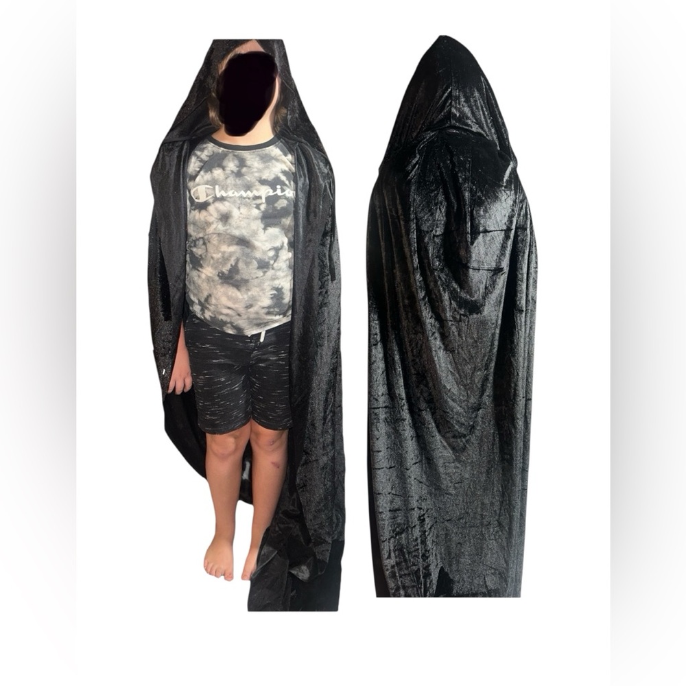 🎃 crizcape black velvet Halloween cape